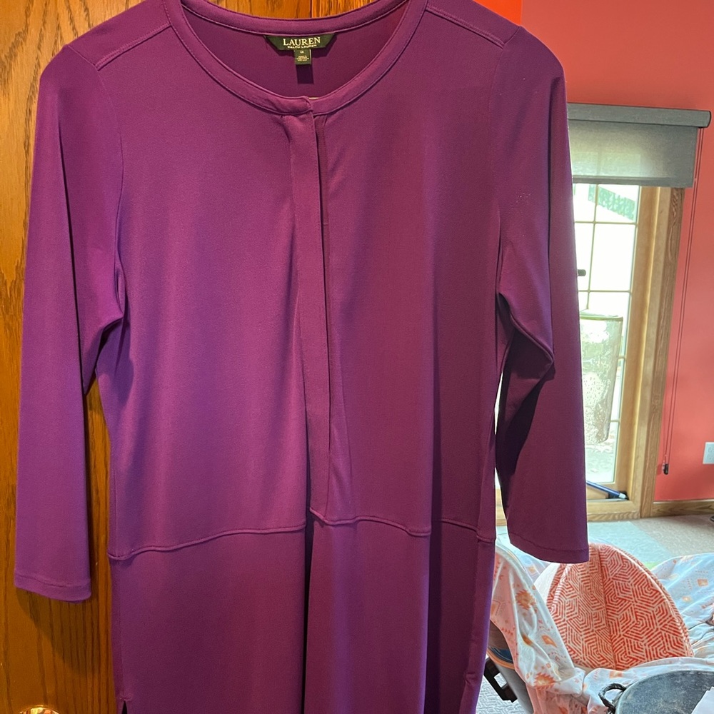 Ralph Lauren purple blouse